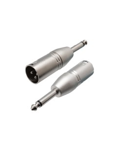 ADAPTADOR XLR3 MACHO/JACK MACHO 6.3MO