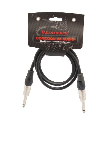 CABLE 0.5METROS JACK 6.3 MONO MACHO-MACHO