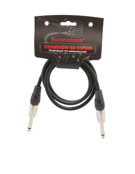 CABLE 0.5METROS JACK 6.3 MONO MACHO-MACHO