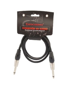 CABLE 3METROS JACK 6.3 MONO MACHO-MACHO
