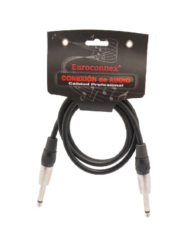 CABLE 3METROS JACK 6.3 MONO MACHO-MACHO