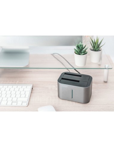 Estación de clonación HDD/SSD 3.5"/2.5" USB 3.0