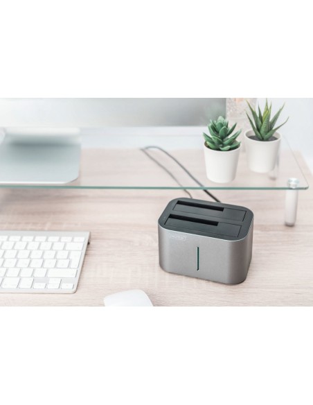 Estación de clonación HDD/SSD 3.5"/2.5" USB 3.0