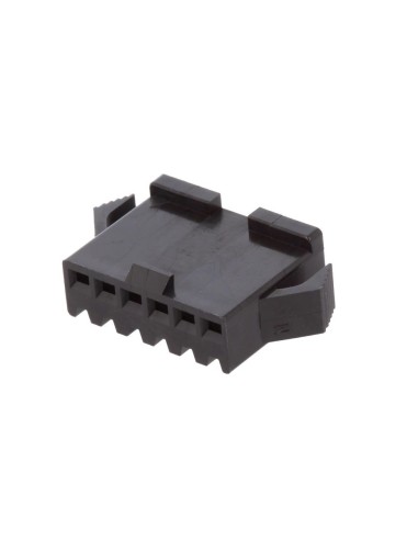 CONECTOR PORTAHEMBRAS JST SM 2.54 6CTS