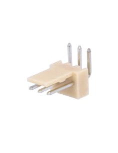 CONECTOR MACHO NS25 PCB ACODADO 90º 3 CTS PASO 2.54mm