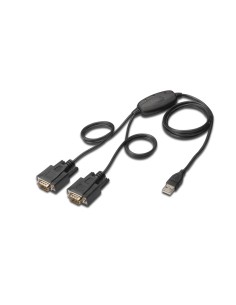 ADAPTADOR USB 2.0 2 PUERTOS SERIE RS232