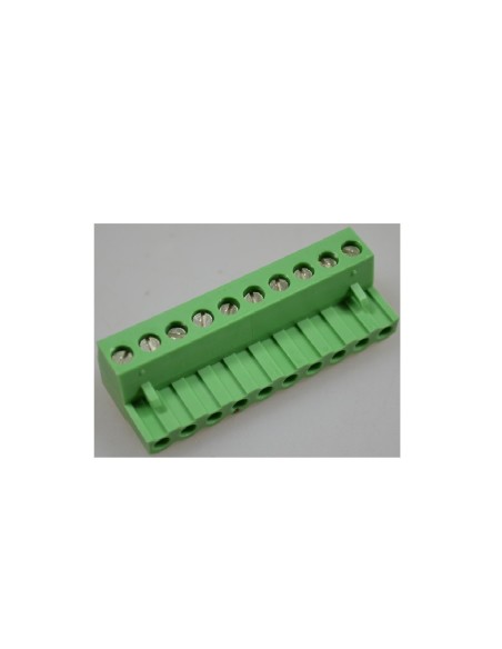 BORNE ENCHUFABLE HEMBRA 10 VÍAS