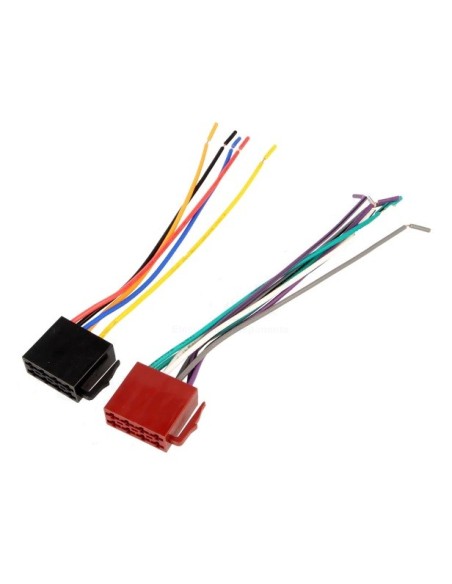 CONECTOR AUTORRADIO ISO MACHO PIN HEMBRA
