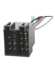 CONECTOR AUTORRADIO ISO HEMBRA PIN MACHO