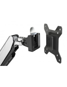 Soporte monitor sobremesa con resorte de gas y fijación para escritorio 2