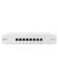 Patch panel CAT 6A, clase E, apantallado 10"