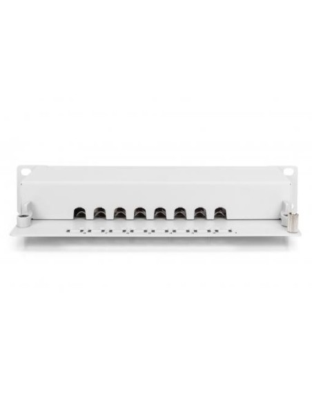 Patch panel CAT 6A, clase E, apantallado 10"
