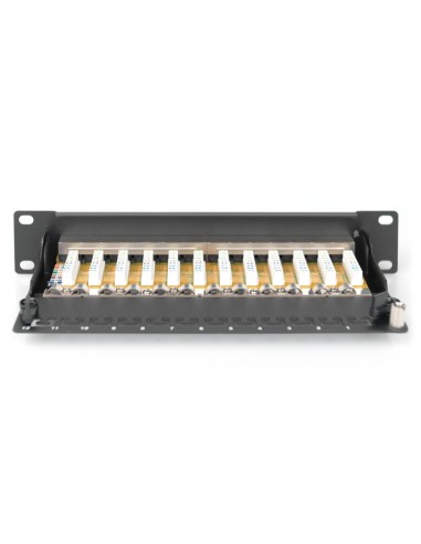 Panel de conexión RJ45 Cat6 FTP 10" 12x