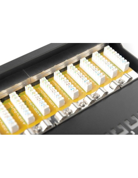 Panel de conexión RJ45 Cat6 FTP 10" 12x