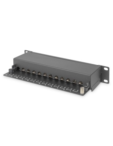 Panel de conexión RJ45 Cat6 FTP 10" 12x