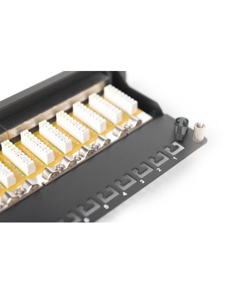 Panel de conexión RJ45 Cat6 FTP 10" 12x