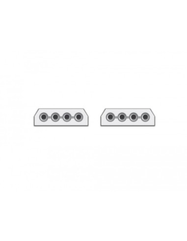 Adaptador molex 4p hembra/hembra