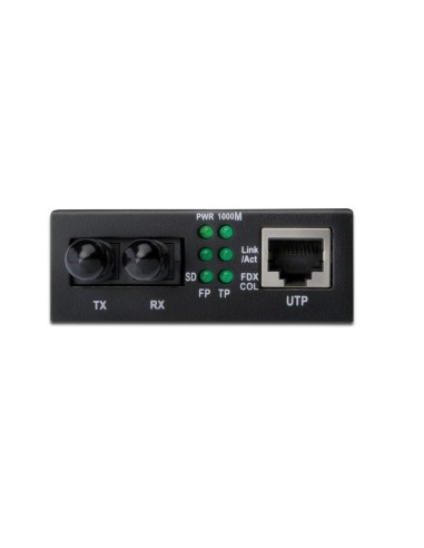Convertidor de medios Fast Ethernet RJ45 / ST