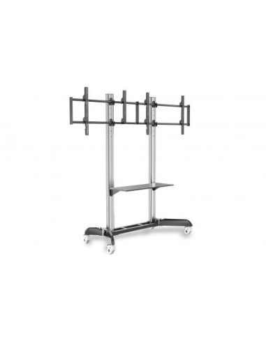 Soporte Carro de presentación de TV doble