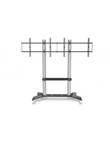 Soporte Carro de presentación de TV doble