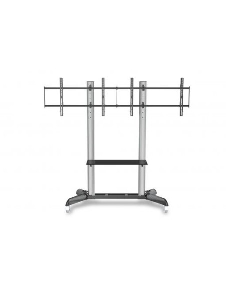 Soporte Carro de presentación de TV doble