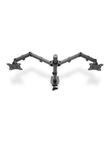 Soporte de monitor universal doble con fijación a presión