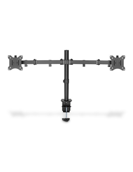 Soporte de monitor universal doble con fijación a presión