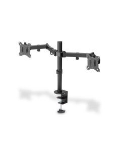 Soporte de monitor universal doble con fijación a presión