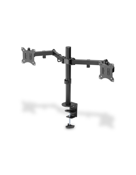 Soporte de monitor universal doble con fijación a presión