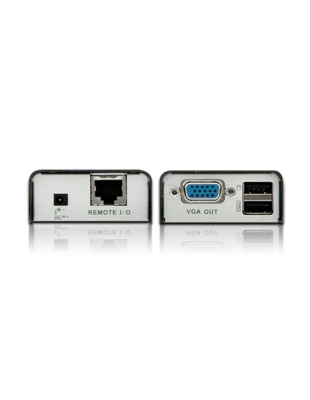 Extensor KVM Cat 5 VGA USB formato compacto (1280 x 1024 a 100m)