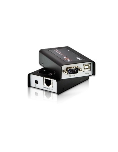 Extensor KVM Cat 5 VGA USB formato compacto (1280 x 1024 a 100m)