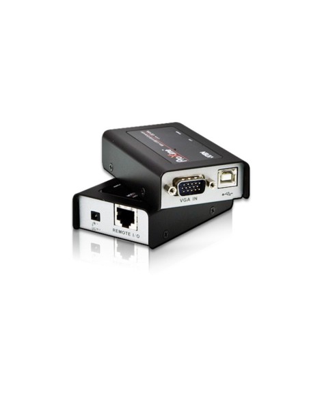 Extensor KVM Cat 5 VGA USB formato compacto (1280 x 1024 a 100m)