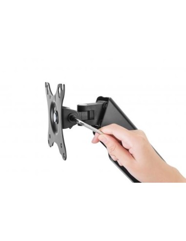 Soporte 32" de pared universal para monitor con muelle neumático y brazo giratorio