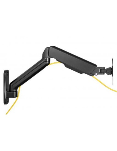 Soporte 32" de pared universal para monitor con muelle neumático y brazo giratorio