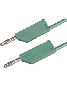 CABLE BANANA-BANANA VERDE 1M 60V 16A HIRSCHMANN