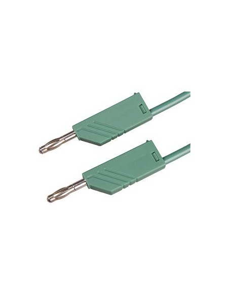 CABLE BANANA-BANANA VERDE 1M 60V 16A HIRSCHMANN