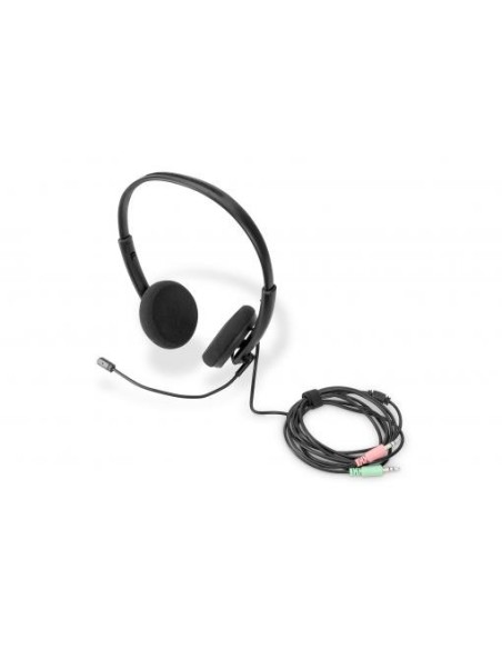 Auricular de oficina On Ear con reducción de ruidos, 3,5 mm estéreo