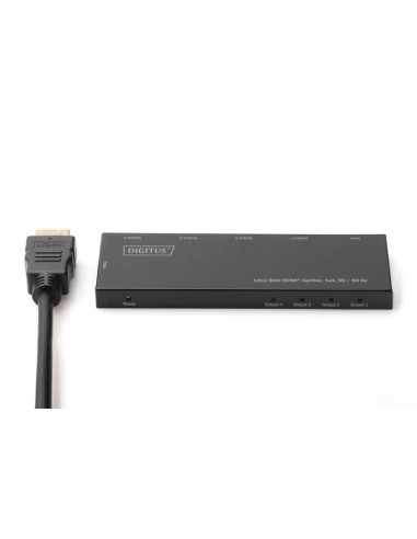 Splitter HDMI® Ultra Slim, 1x4, 4 K / 60 Hz