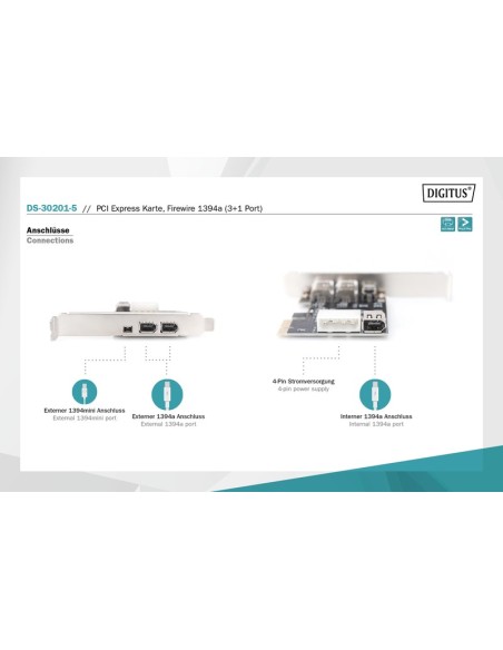 TJ.IEEE 1394 PCI-E 4X FIREWIRE