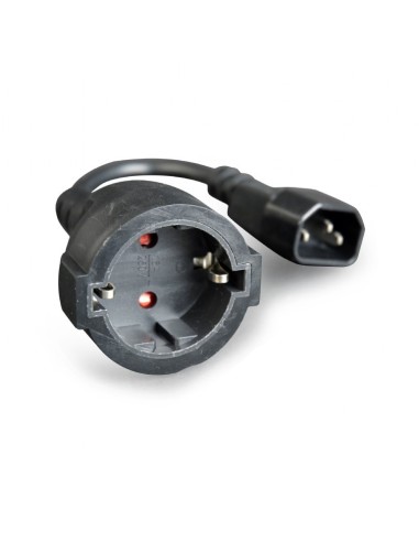 CABLE  ALIMENTACIÓN ADAPTADOR C14M A SCHUCKO HEMBRA