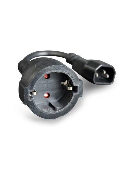 CABLE  ALIMENTACIÓN ADAPTADOR C14M A SCHUCKO HEMBRA