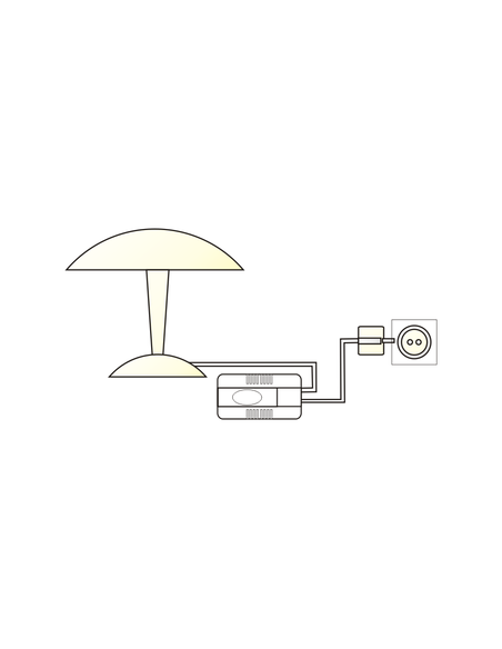 Regulador de luz para pie