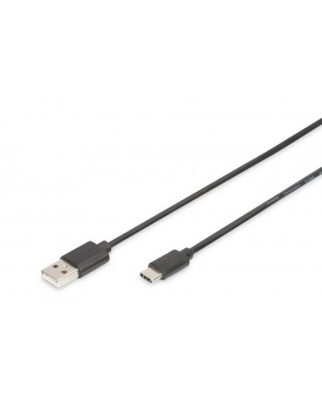 Cable USB Type-C  to A M/M, 1.8m, 3A, 480MB, 2.0 Version, bl