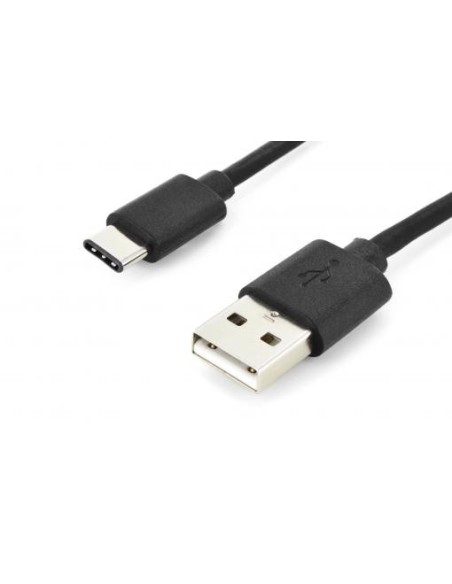 Cable USB Type-C  to A M/M, 1.8m, 3A, 480MB, 2.0 Version, bl