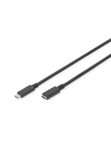 CableUSB extension, type C M/F, 0.7m, Gen2, 5A, 10GB,Version 3.1