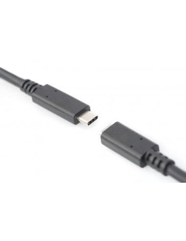 CableUSB extension, type C M/F, 0.7m, Gen2, 5A, 10GB,Version 3.1