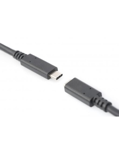 CableUSB extension, type C M/F, 0.7m, Gen2, 5A, 10GB,Version 3.1