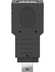 Adaptador.USB-A h/mini 5P m 2