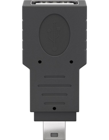 Adaptador.USB-A h/mini 5P m