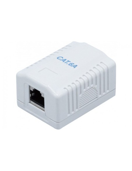 Caja superficie 1x  RJ45 CAT 6A STP